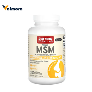 Jarrow Formulas Vegan Msm 1000mg 200 Veggie Capsules In Pakistan