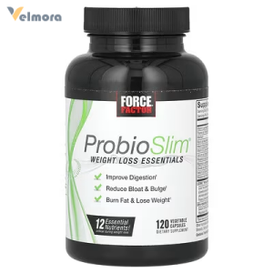 Force Factor Probioslim Weight Loss Essentials Vegetable Capsules
