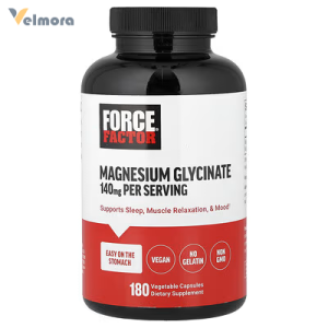 Force Factor Magnesium Glycinate 70mg Vegetable Capsules In Pakistan