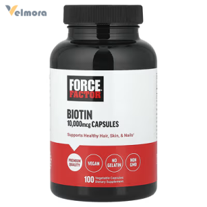 Force Factor Biotin 10,000mcg Vegetable Capsules in Pakistan