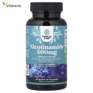 Nature's Craft Nicotinamide 500mg Capsules