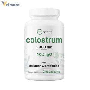 Micro Ingredients Colostrum 1000mg Capsules