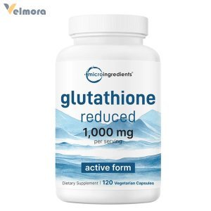 Micro Ingredients Glutathione 1000mg Veggie Capsules