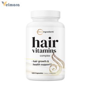 Micro Ingredients Hair Vitamins Complex Capsules