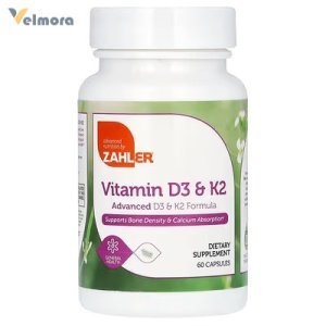 Zahler Vitamin D3 &amp; K2 Capsules