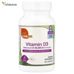 Zahler Vitamin D3 50,000 IU Capsules