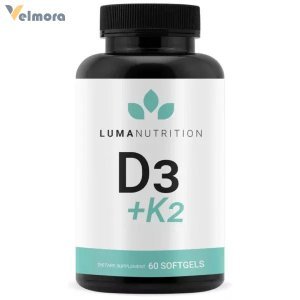 Luma Nutrition Vitamin D3 K2 10000 IU Softgels