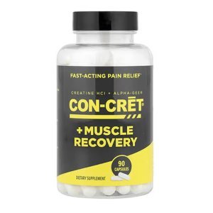 Con-Cret Creatine HCl + Alpha GEE® 90 Capsules in Pakistan