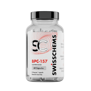 Buy SwissChems BPC-157 0.5mg Capsules in Pakistan