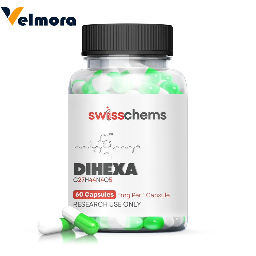 Buy SwissChems Dihexa 5mg Capsules in Pakistan