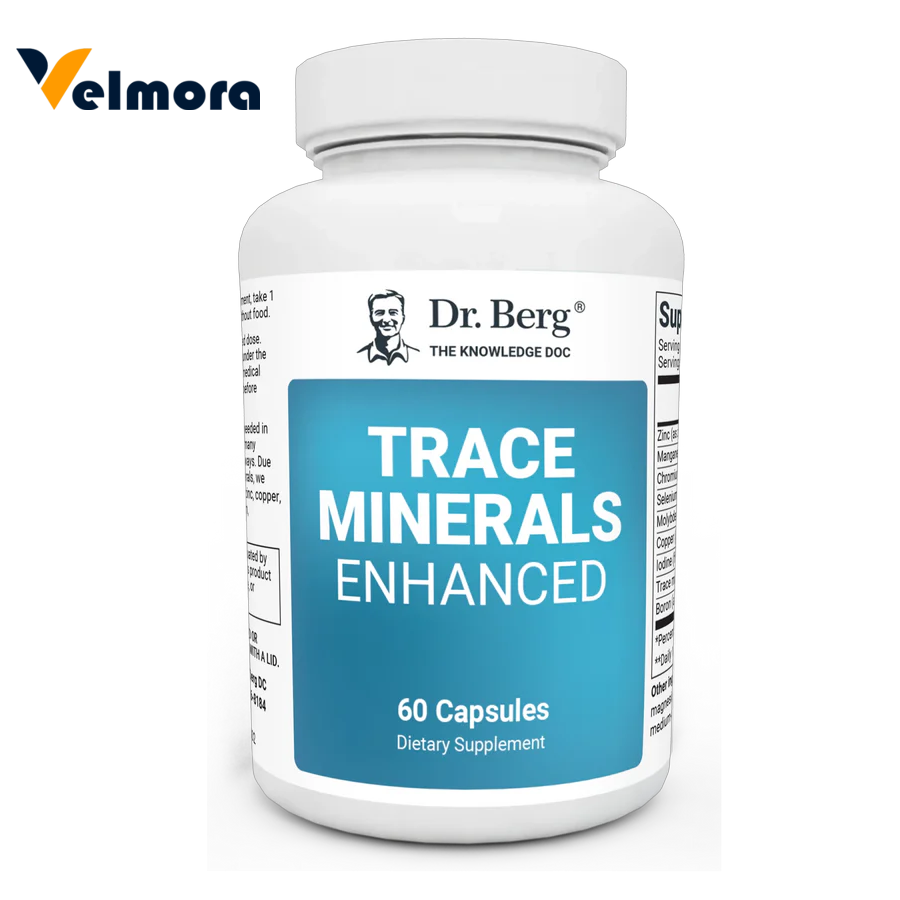 Dr. Berg Trace Minerals Enhanced 60 Capsules in Pakistan