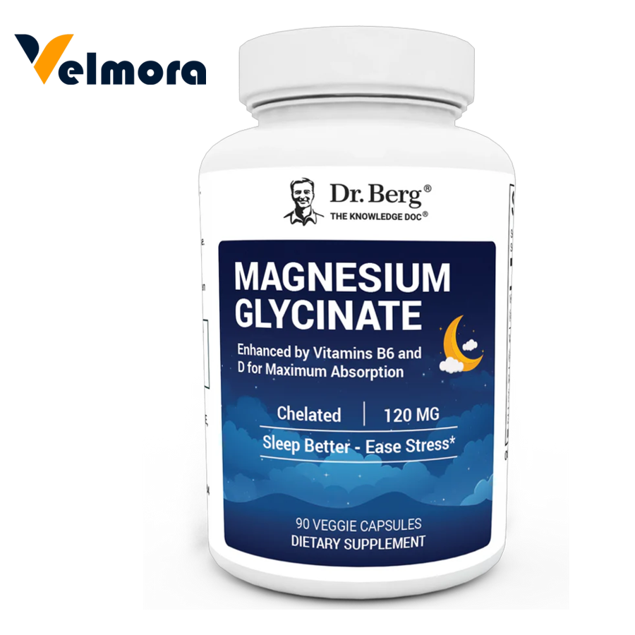 Dr. Berg Magnesium Glycinate with Vitamin D3 Capsule in Pakistan