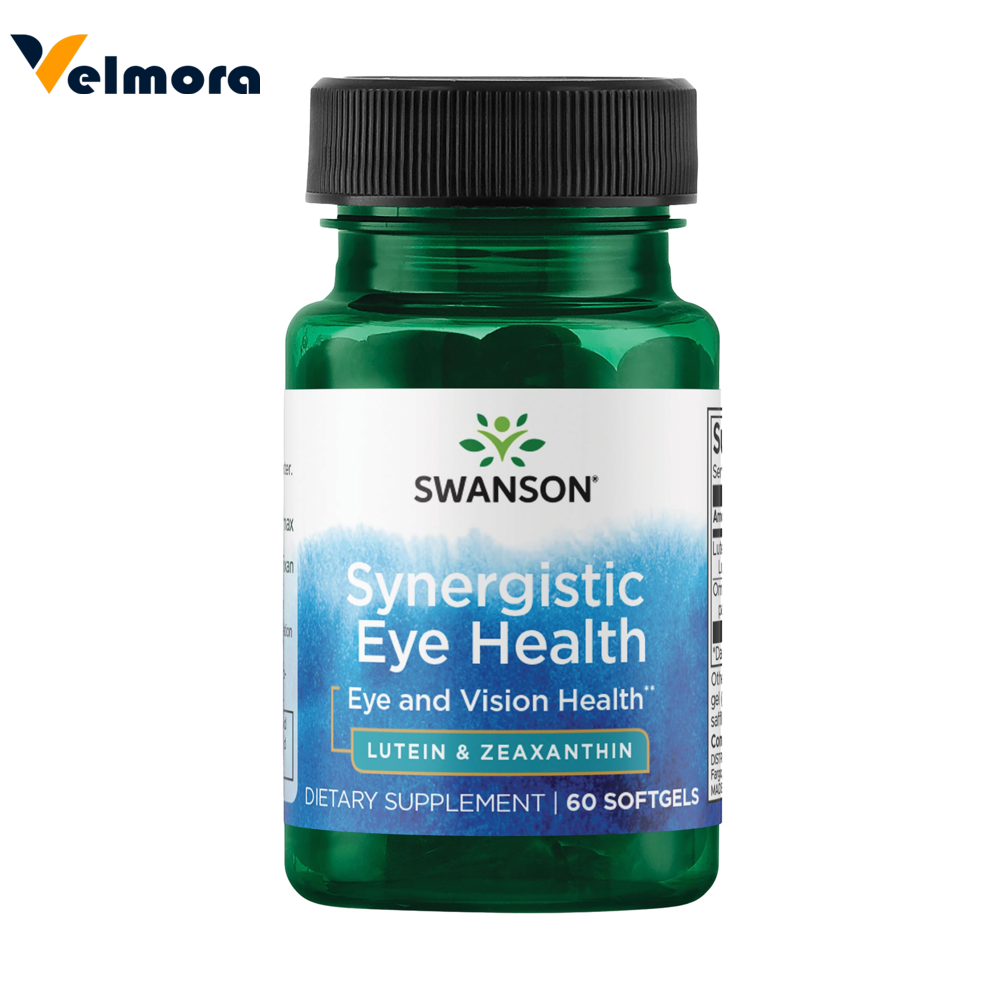 Swanson Synergistic Eye Health - Lutein & Zeaxanthin 60 Softgels
