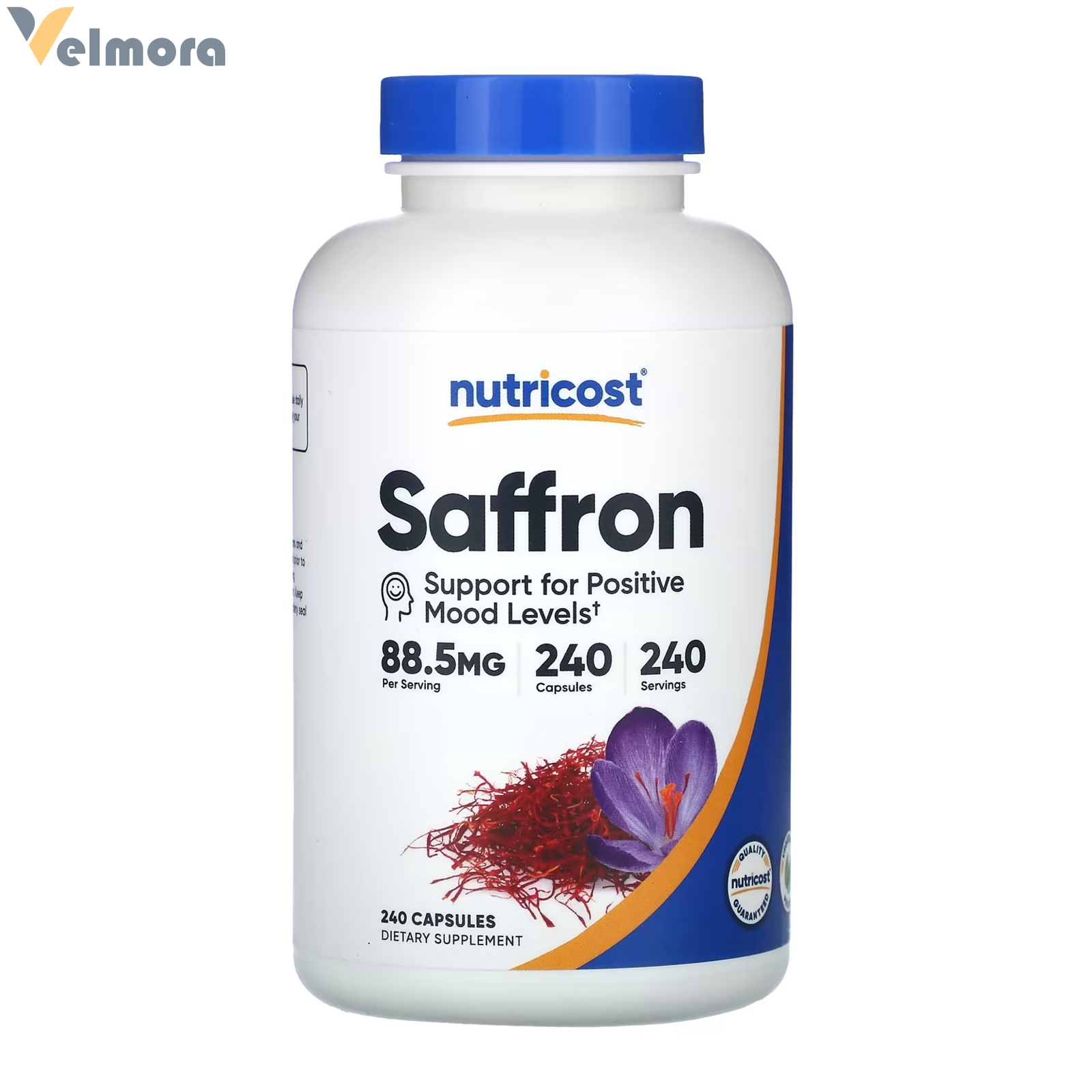 Nutricost Saffron Extract 88.5mg, 240 Capsules