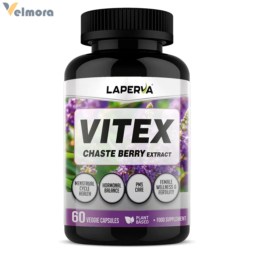 Laperva Vitex Chaste Berry Extract, 60 Veggie Capsules