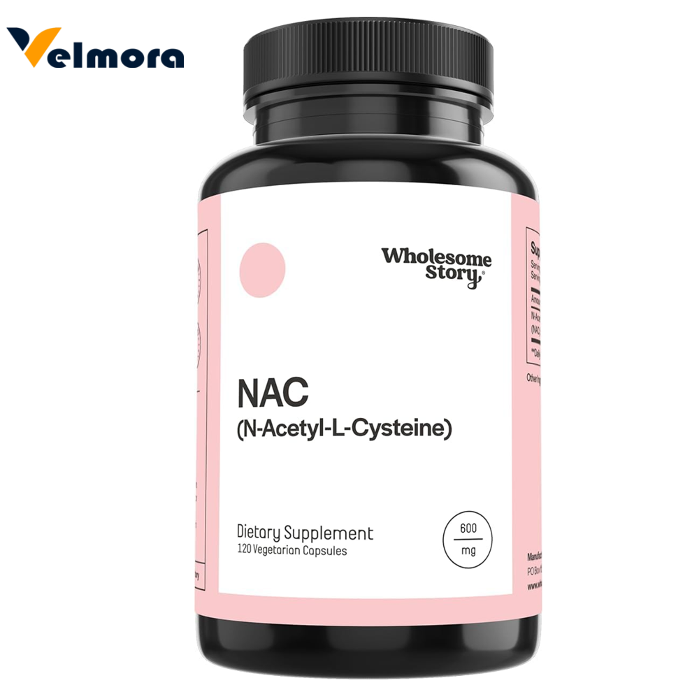 Wholesome Story NAC 600mg Capsules N-Acetyl-L-Cysteine in Pakistan