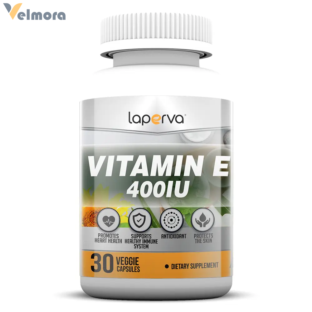 Laperva Vitamin E, 30 Veggie Capsules, 400 Iu In Pakistan