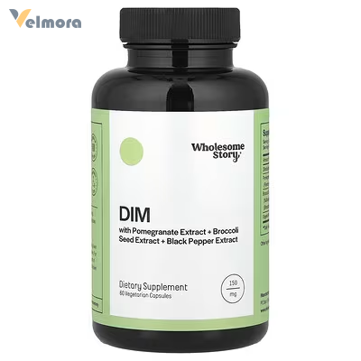 Wholesome Story DIM Capsules with Pomegranate & Broccoli Seed Extract