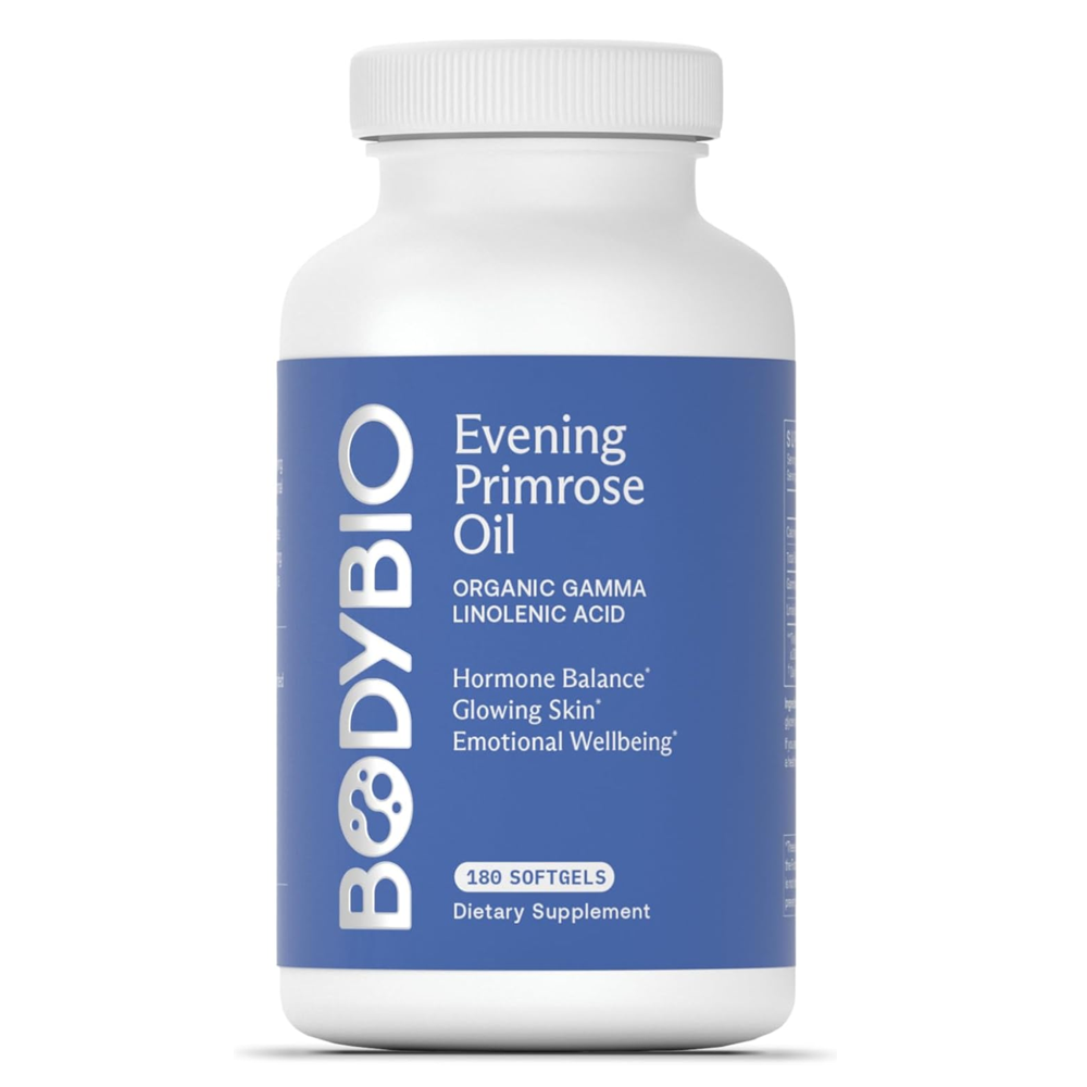 BodyBio Evening Primrose Oil 180 Softgels