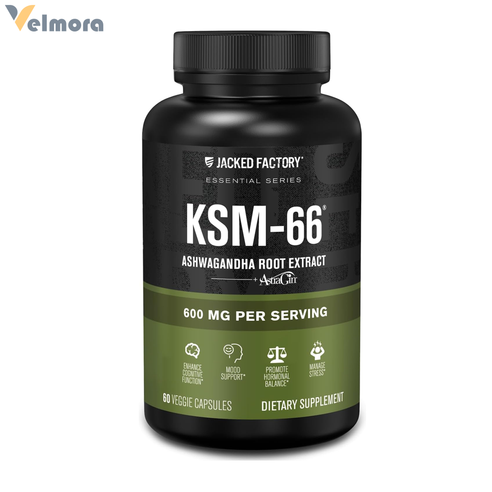 Jacked Factory Ksm-66 Ashwagandha 600 Mg Capsules In Pakistan