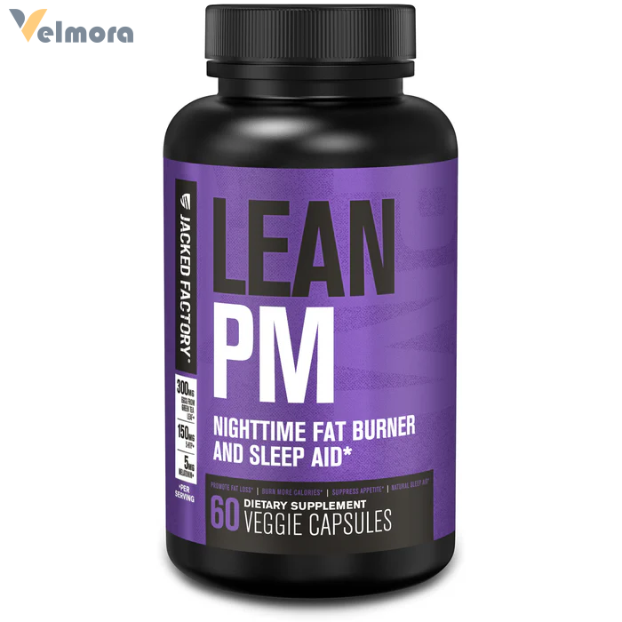 Jacked Factory Lean PM Night Time Fat Burner Capsules in Pakistan
