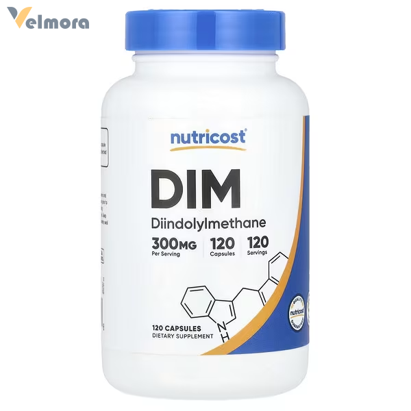 Nutricost DIM (Diindolylmethane) Plus BioPerine 300mg Capsules