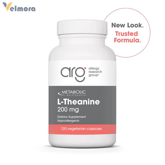 Allergy Research Group L-Theanine 200 mg Capsules