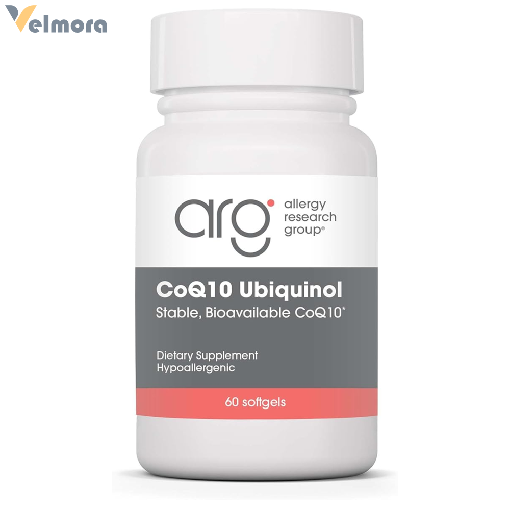 Allergy Research Group CoQ10 Ubiquinol Stable, Bioavailable CoQ10