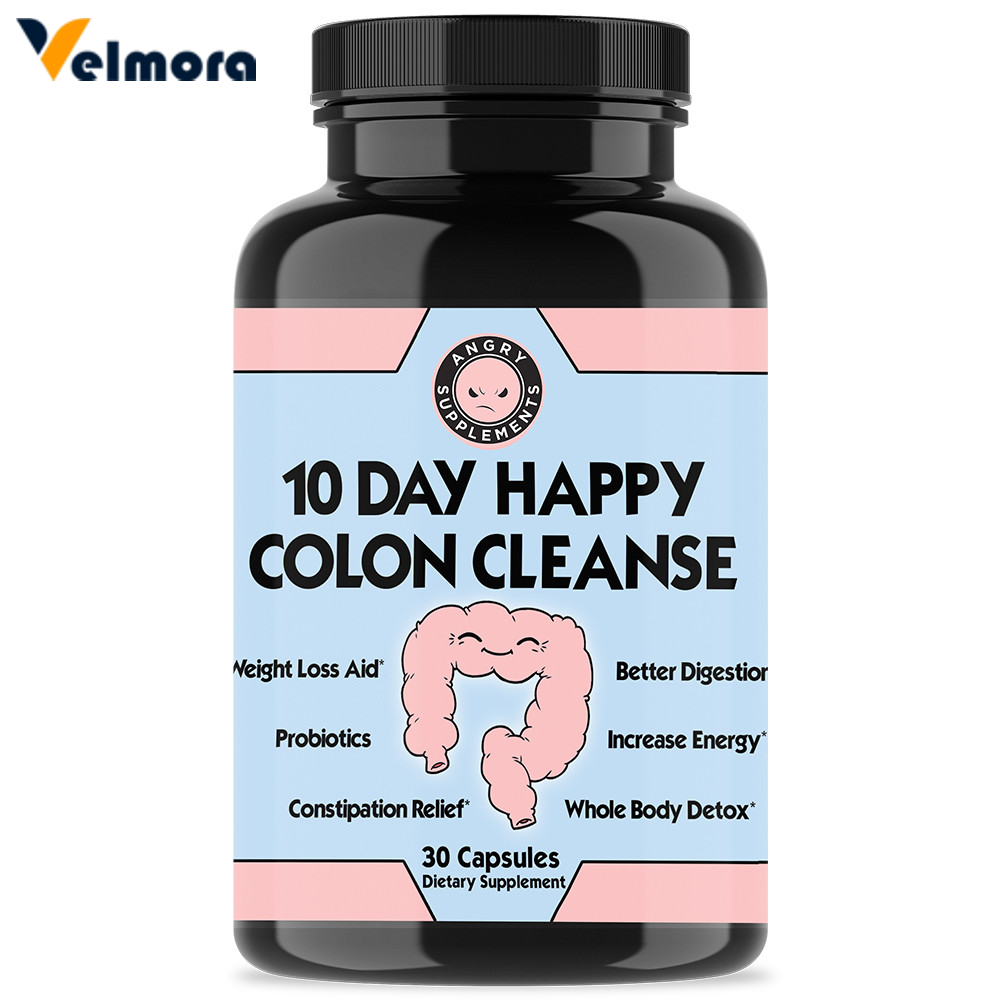 Angry Supplements 10 Day Happy Colon Cleanse Capsules