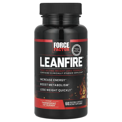 Force Factor Leanfire Vegetable Capsules