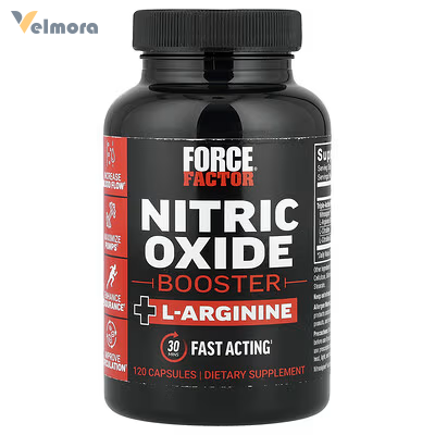 Force Factor Nitric Oxide Booster + L-arginine Capsules In Pakistan