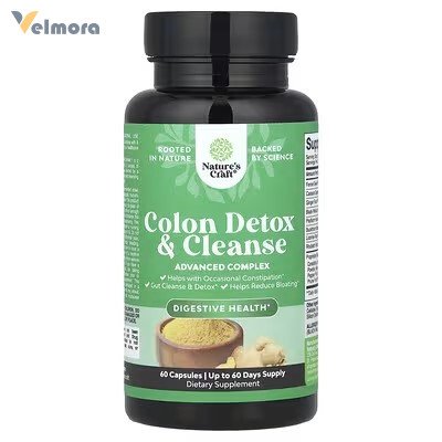Nature's Craft Colon Detox & Cleanse Capsules