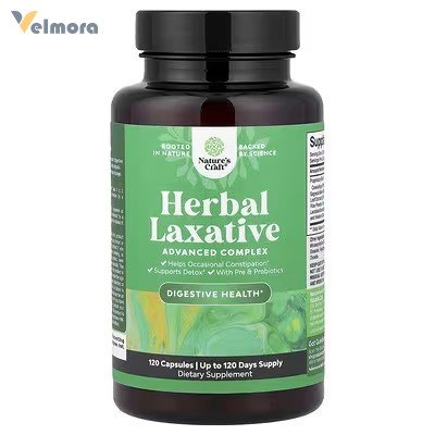 Nature's Craft Herbal Laxative Advanced Complex Capsules