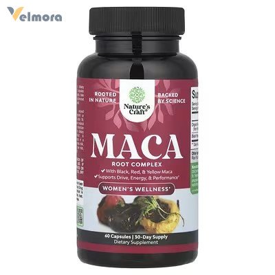 Nature's Craft Women's Wellness Maca Root Complex Capsules