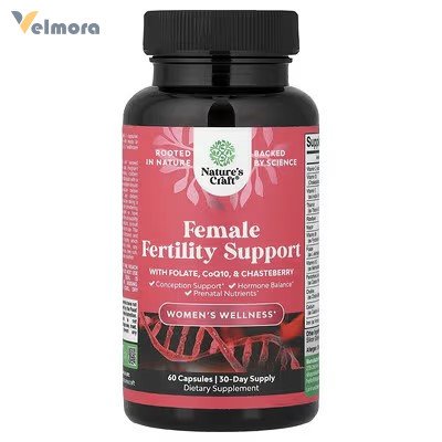 Nature's Craft Women’s Wellness Fertility Support Capsules
