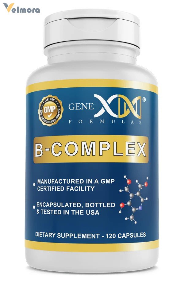 Genex Super B-Complex Organic Blend Capsules