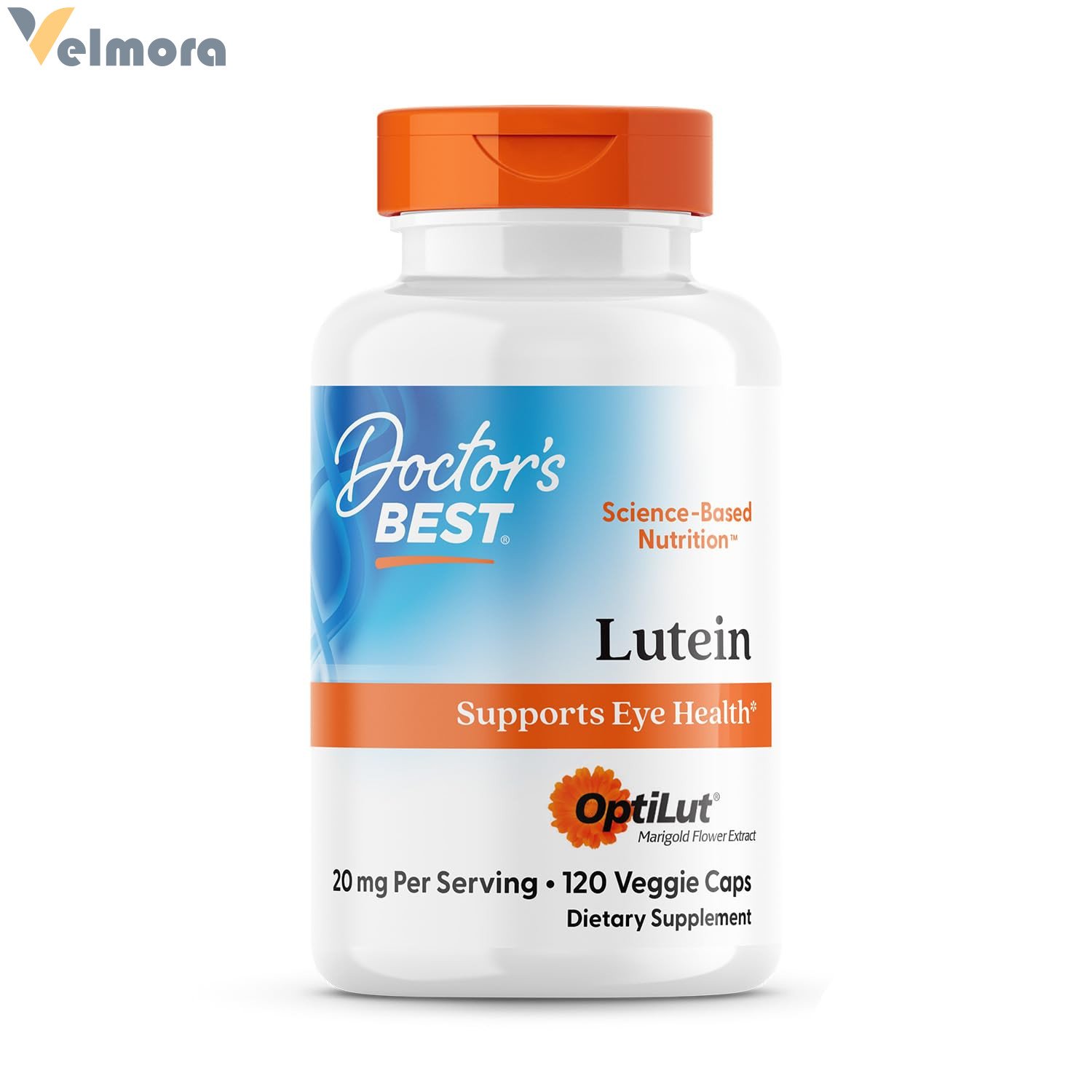 Doctors Best, Lutein Eye Health 120 Veggie Capsules