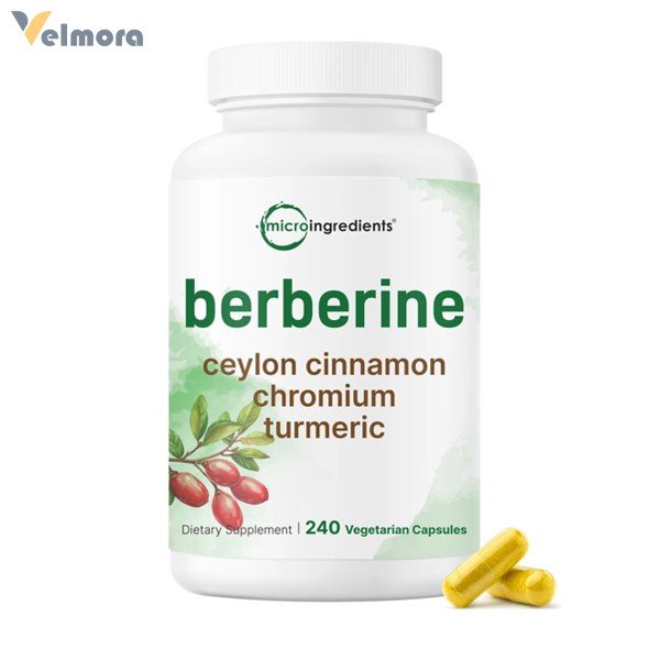 Berberine with Ceylon Cinnamon, Chromium & Turmeric Capsules