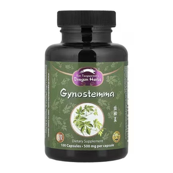 Dragon Herbs Gynostemma 500 mg 100 Capsules in Pakistan