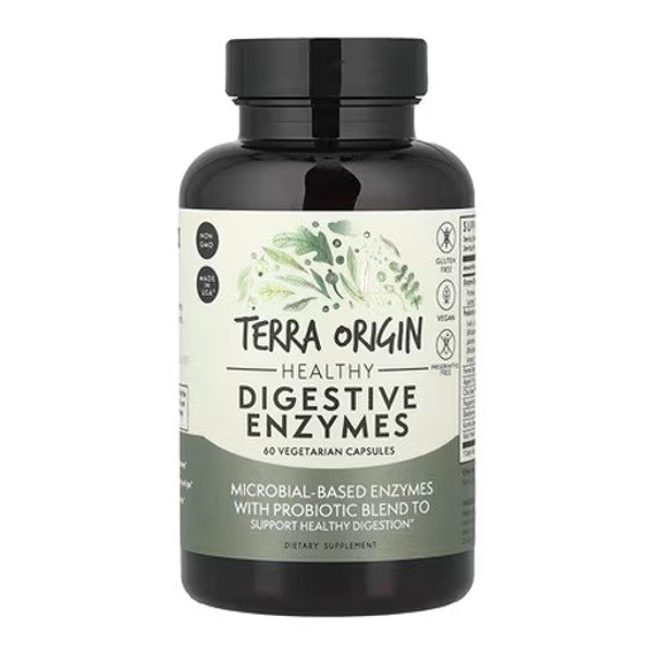 Terra Origin Healthy Digestive Enzymes 60 Vegetarian Capsules in Pakistan