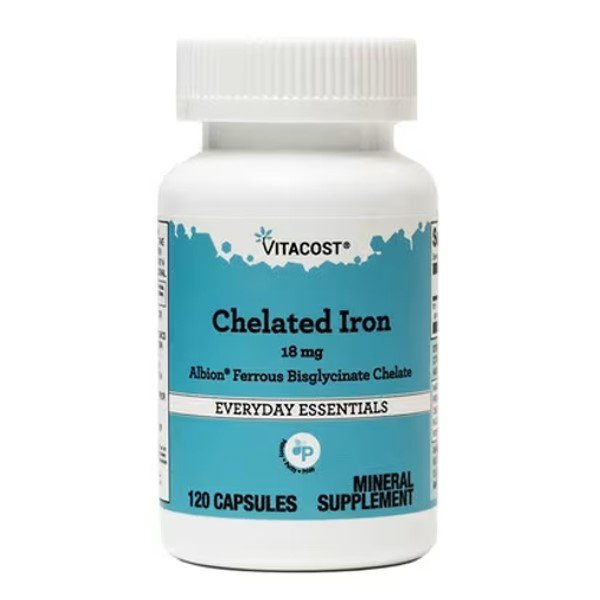 Vitacost Chelated Iron 18 mg 120 Capsules in Pakistan