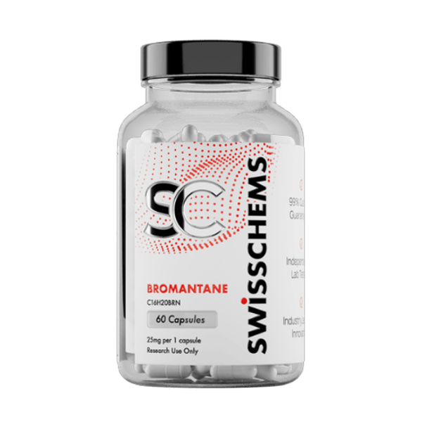 Buy Bromantane 25mg 60 Capsules In Pakistan - SwissChems - Buy Best Quality Peptides, SARMS