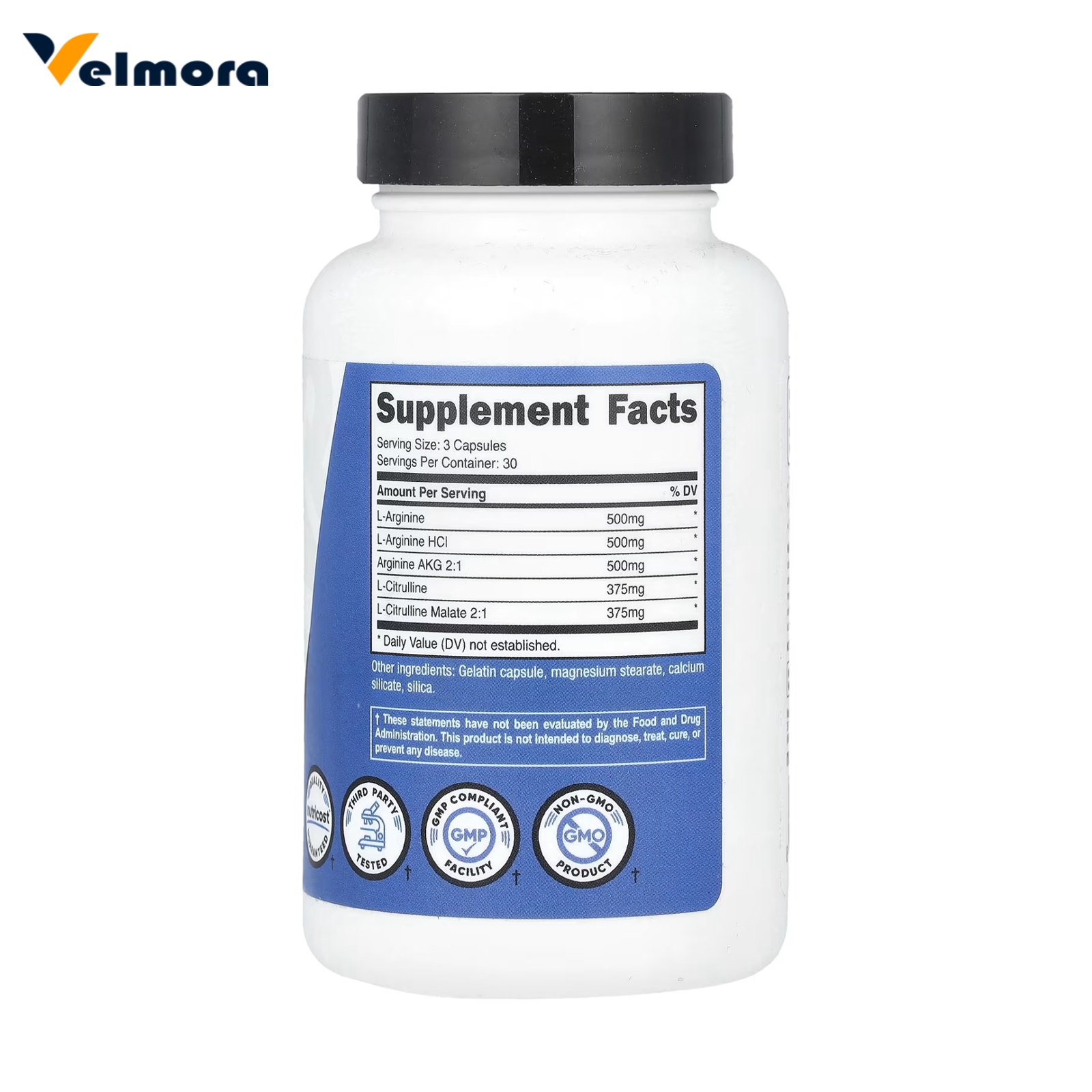 Nutricost Nitric Oxide Booster 90 In Pakistan thumbnail 2