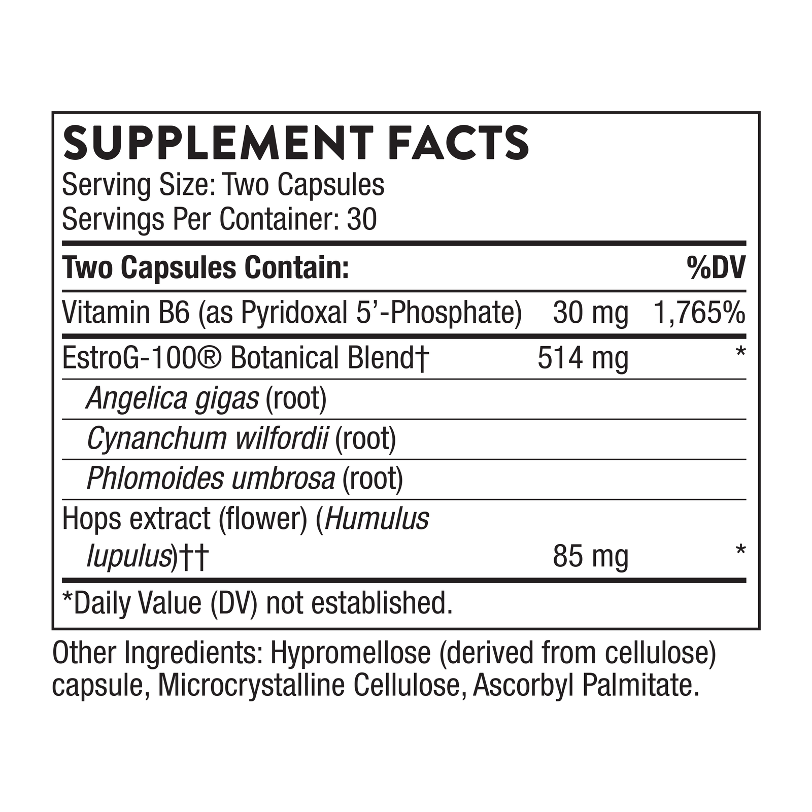 Thorne Perimenopause Complete Capsules In Pakistan thumbnail 2