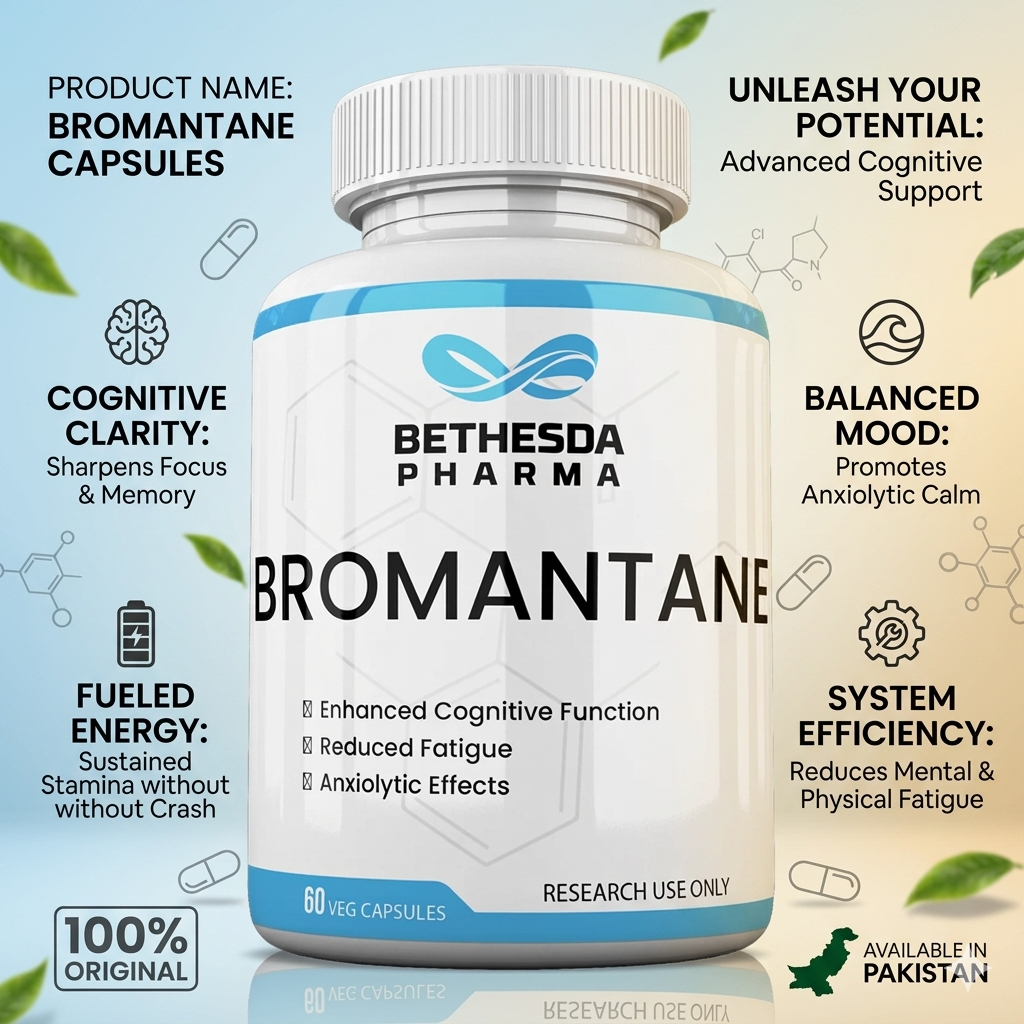 Bethesda Pharma Bromantane 50mg Capsules thumbnail 2