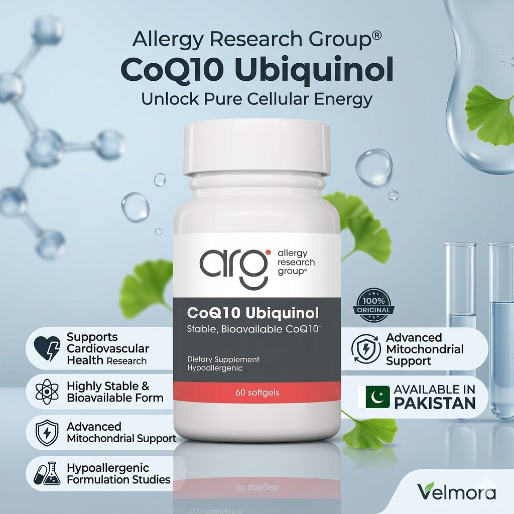 Allergy Research Group CoQ10 Ubiquinol Stable, Bioavailable CoQ10 thumbnail 2