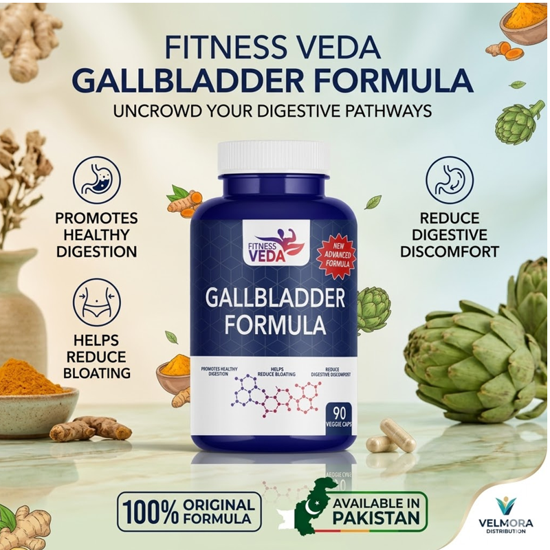 Fitness Veda Gallbladder Formula 90 Capsules in Pakistan thumbnail 2
