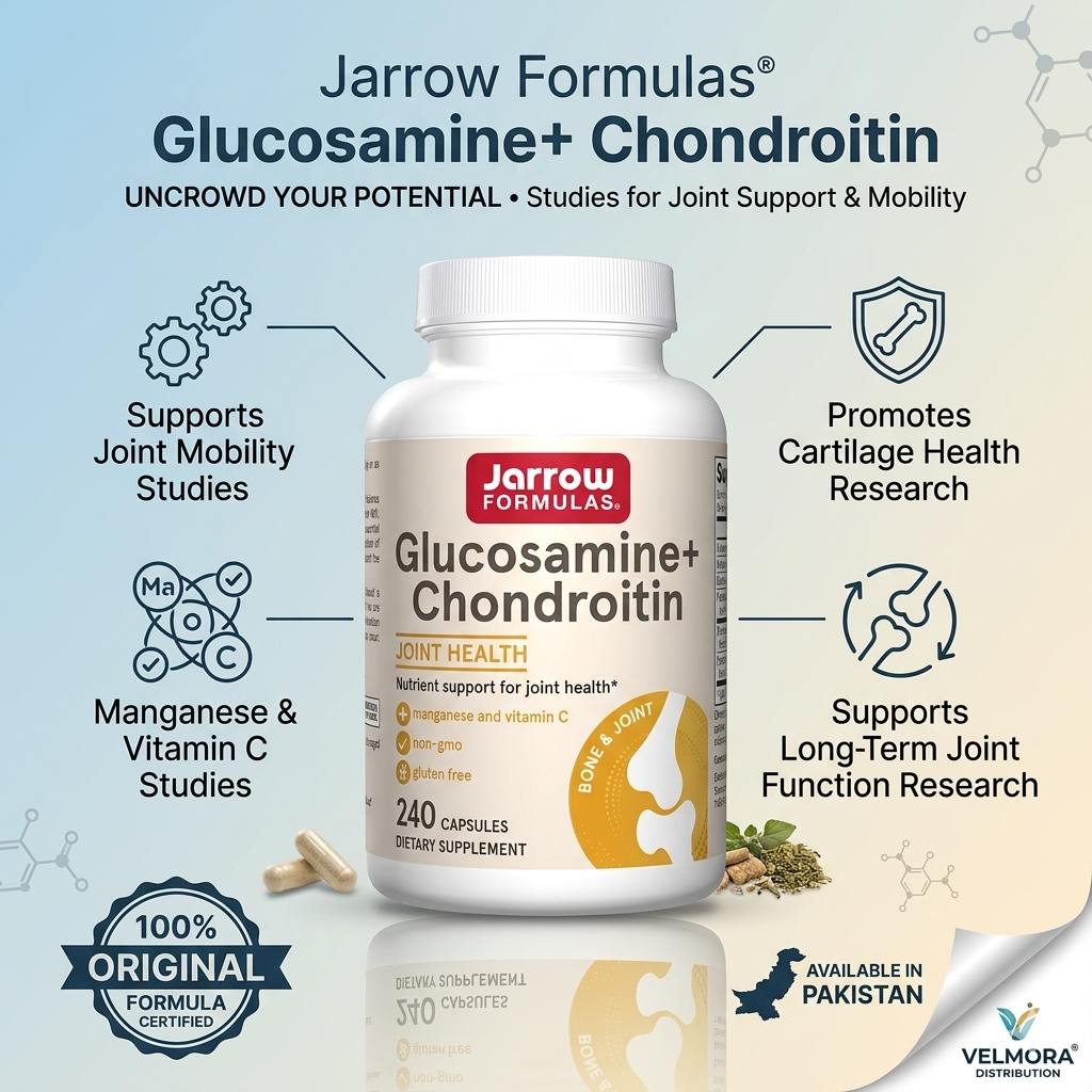 Jarrow Formulas, Glucosamine + Chondroitin, 240 Capsules thumbnail 2