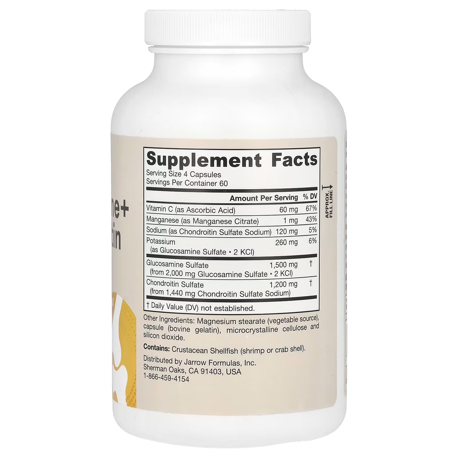 Jarrow Formulas, Glucosamine + Chondroitin, 240 Capsules thumbnail 3
