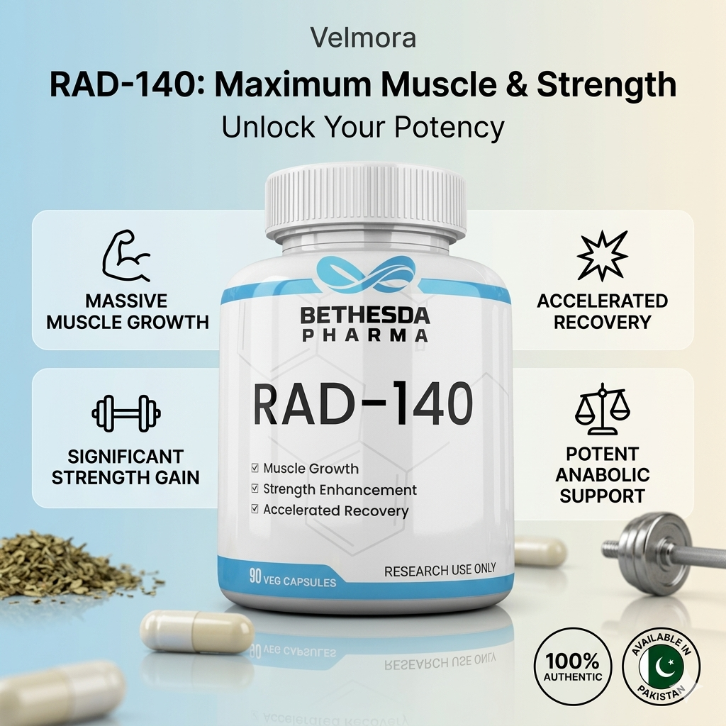 Bethesda Pharma RAD-140 10mg Capsules In Pakistan thumbnail 2